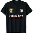 thumbnail image 1 of Puerto Rico Sport/Soccer Jersey Tee Flag Football T-Shirt, 1 of 4