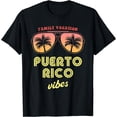 thumbnail image 1 of Puerto Rico Summer Vibes Family Vacation 2023 T-Shirt Black 3X-Large, 1 of 4