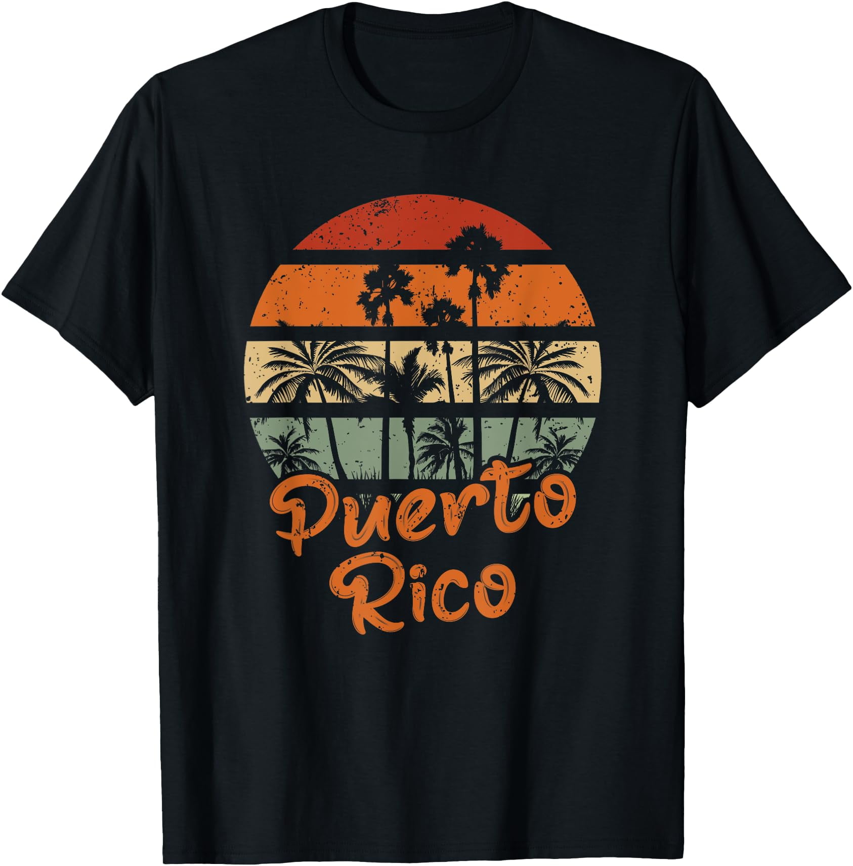 Puerto Rico Surfing Vintage T-Shirt Shirts