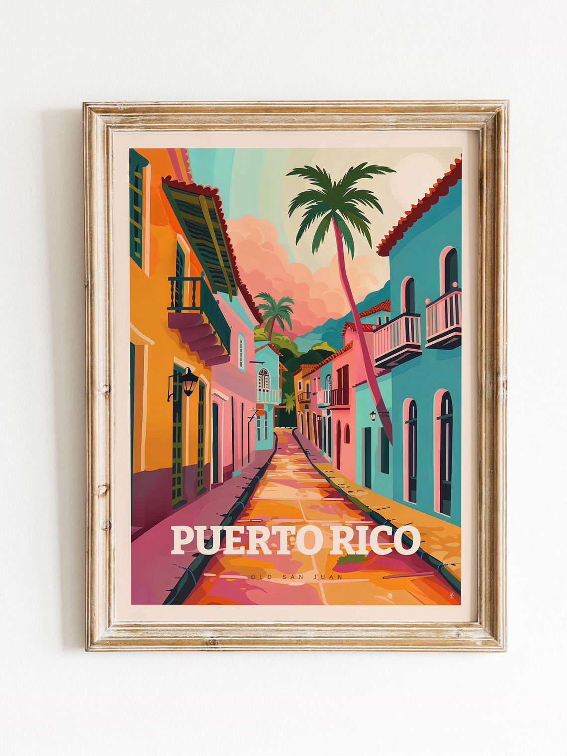Puerto Rico Wall Decornull