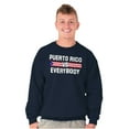 thumbnail image 1 of Puerto Rico VS Everybody PR Flag Sweatshirt for Men or Women Brisco Brands S, 1 of 5