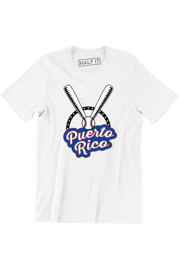 Puerto Rico With Baseball Image PR T-Shirt