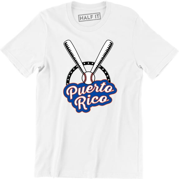 Puerto Rico With Baseball Image PR T-Shirt