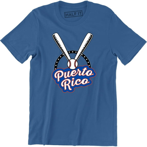 Puerto Rico With Baseball Image PR T-Shirt