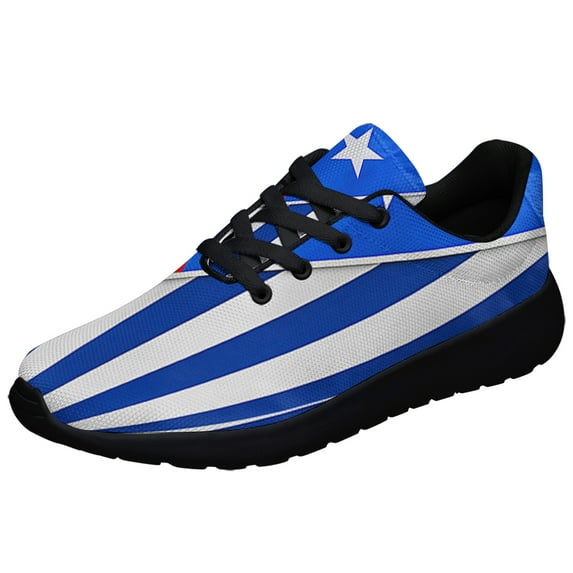 Puerto Rico and Greece Shoes Sneakers Black Size 11.5