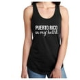 thumbnail image 1 of Puerto Rico in my heart Racerback Tank, 1 of 2