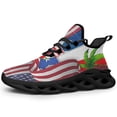 thumbnail image 1 of Puerto Rico with Flor de Maga Shoes Trail Running Shoe Non-Slip Breathable Comfortable Sneakers Black Size 11.5, 1 of 7