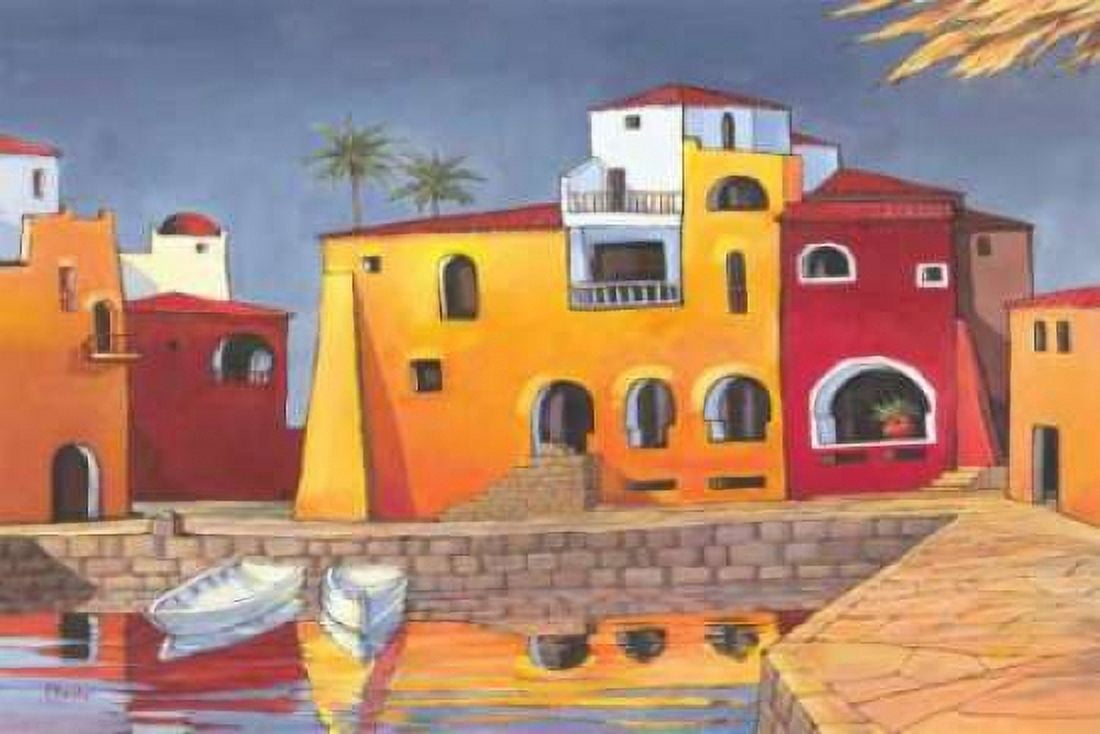 Puerto del Mar I Canvas Art - Paul Brent (24 x 36)
