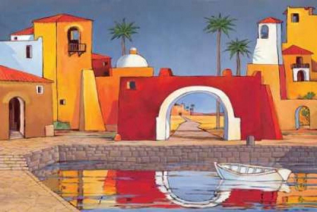 Puerto del Mar II Canvas Art - Paul Brent (24 x 36)