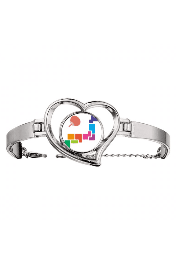 Pufan Japan Tokyo Games Show Bracelet Heart Jewelry Wire Bangle