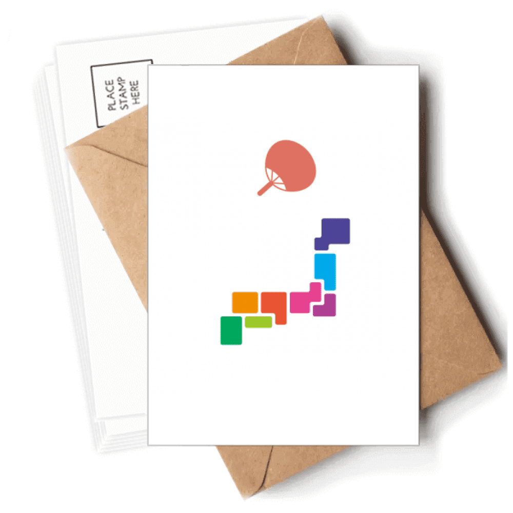 Pufan Japan Tokyo Games Show Postcards Envelopes Blank Note Cards Mailing