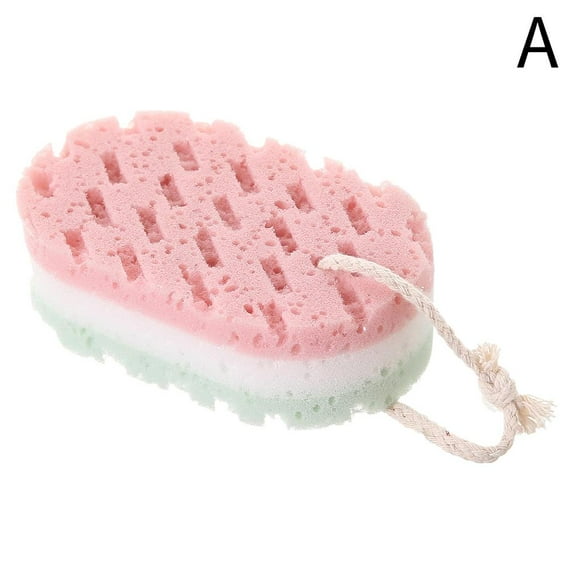 Puff Body Sponge Soft Exfoliating Scrub Dead Skin Remover Sponge GX X2R7