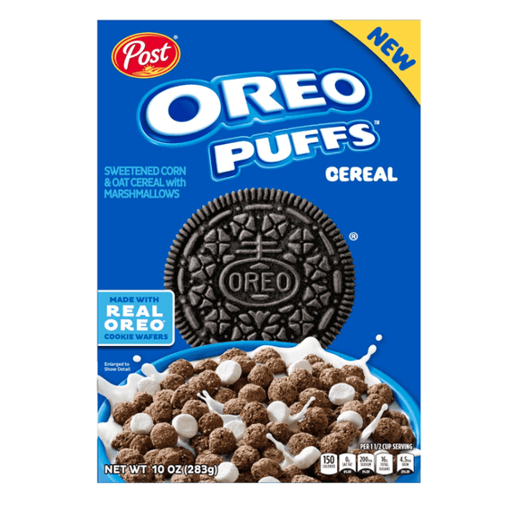 Puff Chocolate Breakfast Cereal, 10 oz Box