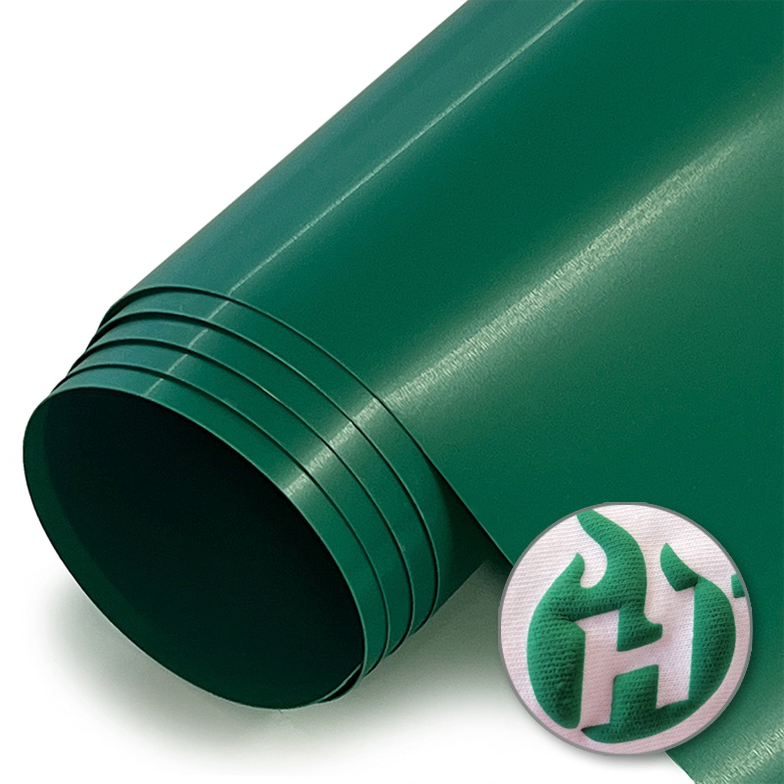 Puff Heat Transfer Vinyl (Green, 20" x 3 Yards) 3D Puffy Heat Press