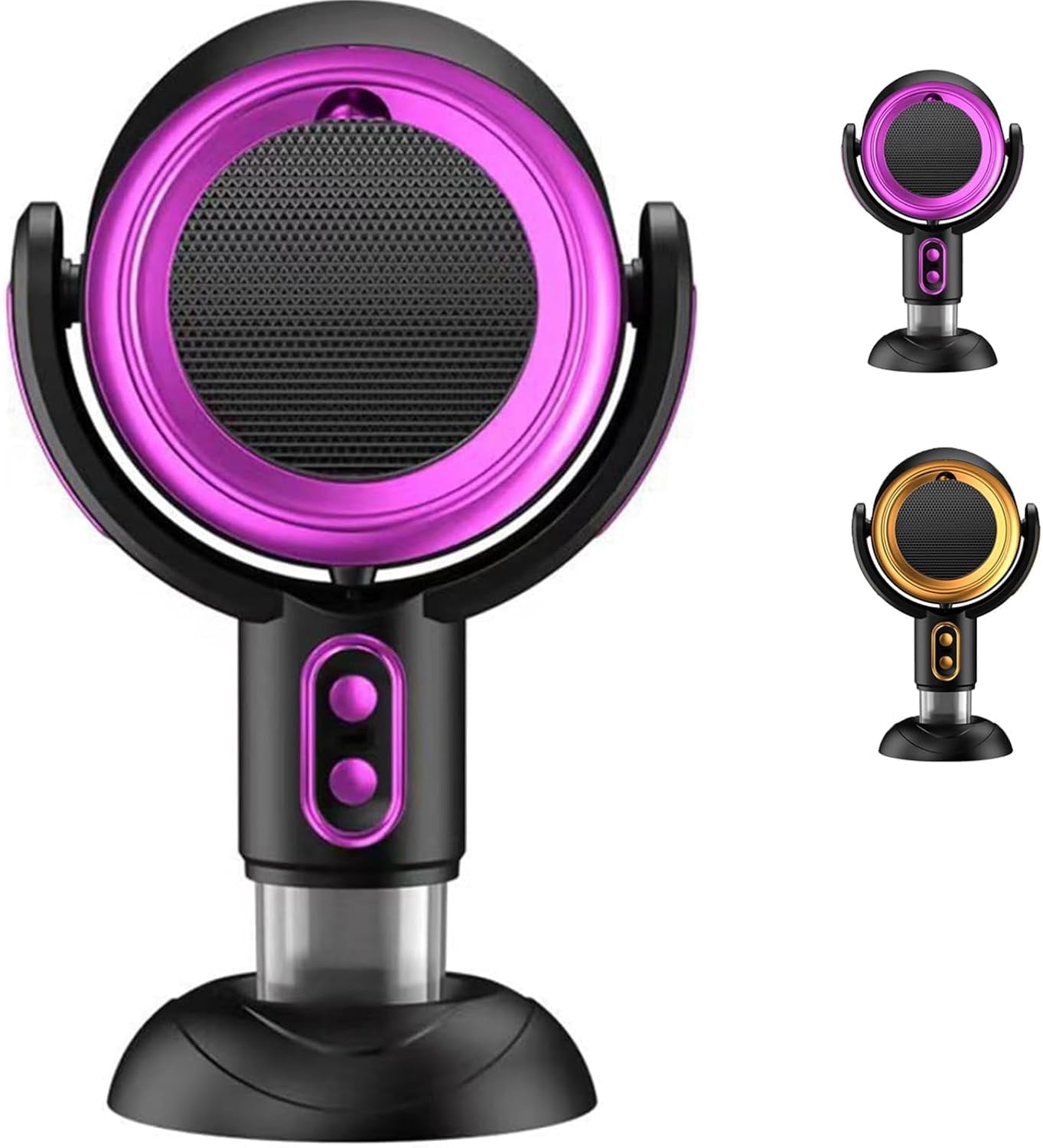Portable Smoke Fan, Purple Smoke Purifier, Quiet Smoke Purifier Fan for Home and Kitchen