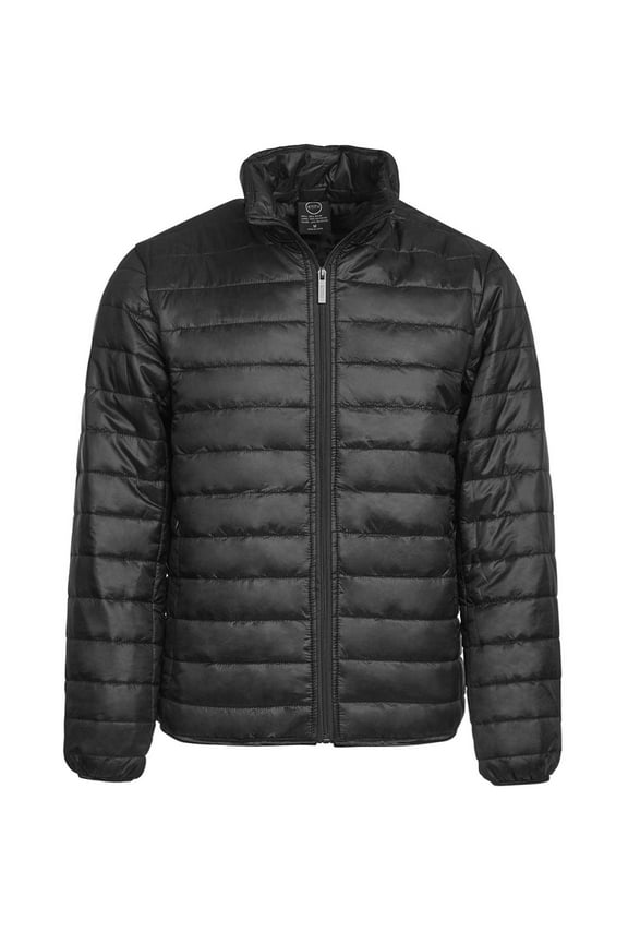 Men's Lightweight Puffer Jacket L, Black