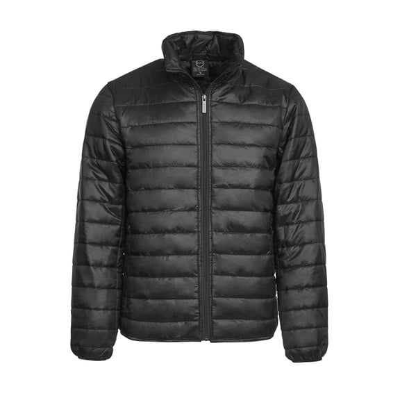ET TU Men's Lightweight Puffer Jacket L, Black