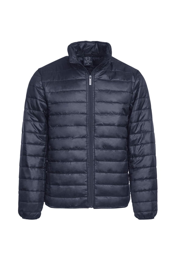 Men's Lightweight Puffer Jacket XL, Navy