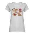 thumbnail image 1 of Puff Pastry Shaped T-Shirt Women -Image by Shutterstock, Female Small, 1 of 2