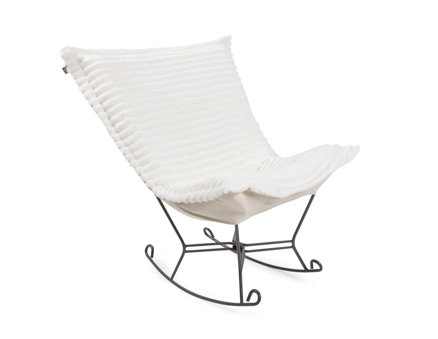 Puff Rocker Shar Pei White/Natural