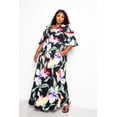 thumbnail image 1 of Puff Sleeve Button Front Dress 1XL, 1 of 2