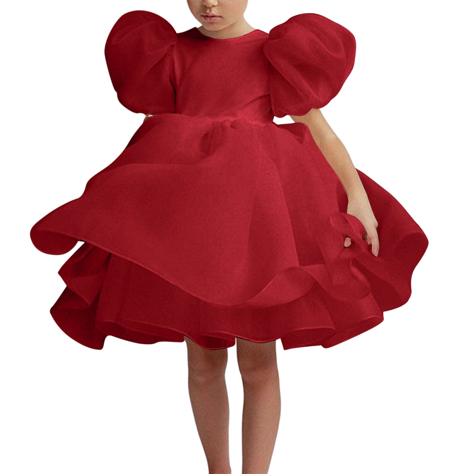 white christmas dresses Babydoll Dress Orange Small 2-4 Final Sale