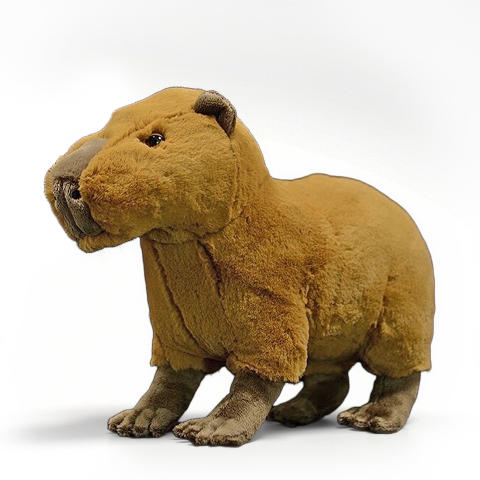PuffPurrs Lifelike Capybara Plush Toy, Realistic The Gentle Giant Rodent Teddy Stuffed Animal, Cute Rodentia Unique Pillow Toy Gift, 31CM/12 Inch