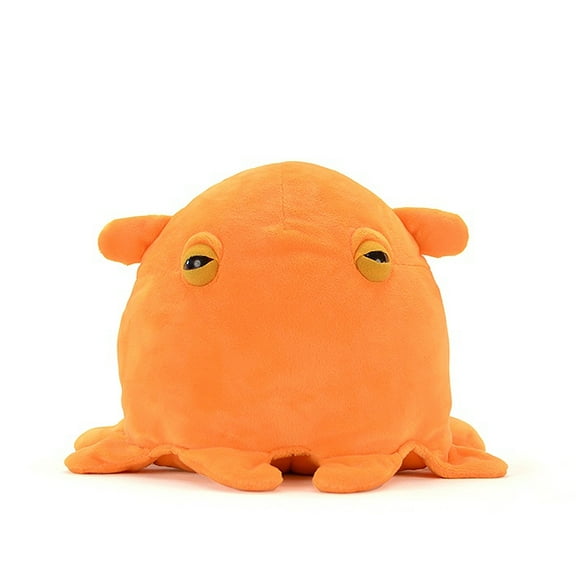 PuffPurrs Lifelike Grimpoteuthis Plush Toy, Realistic Dumbo Octopus Teddy Stuffed Animal, Cute Marine Rounded body Unique Pillow Toy Gift, 18 CM/7 In