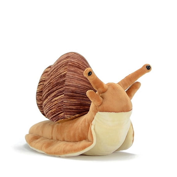 PuffPurrs Lifelike Snails Plush Toy, Realistic Slow Mover Teddy Stuffed Animal, Collectible Mollusca Animal Plush Toy Gift, 40CM/15 Inch