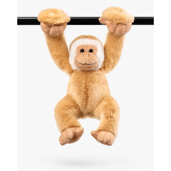 PuffPurrs Long Hanging Arms 14 in Gibbon Plush