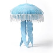 PuffPurrs Moon Jelly Plush   Lifelike 11in Jellyfish Toy, Realistic Ocean Animal Plush Gift for Nature Lovers