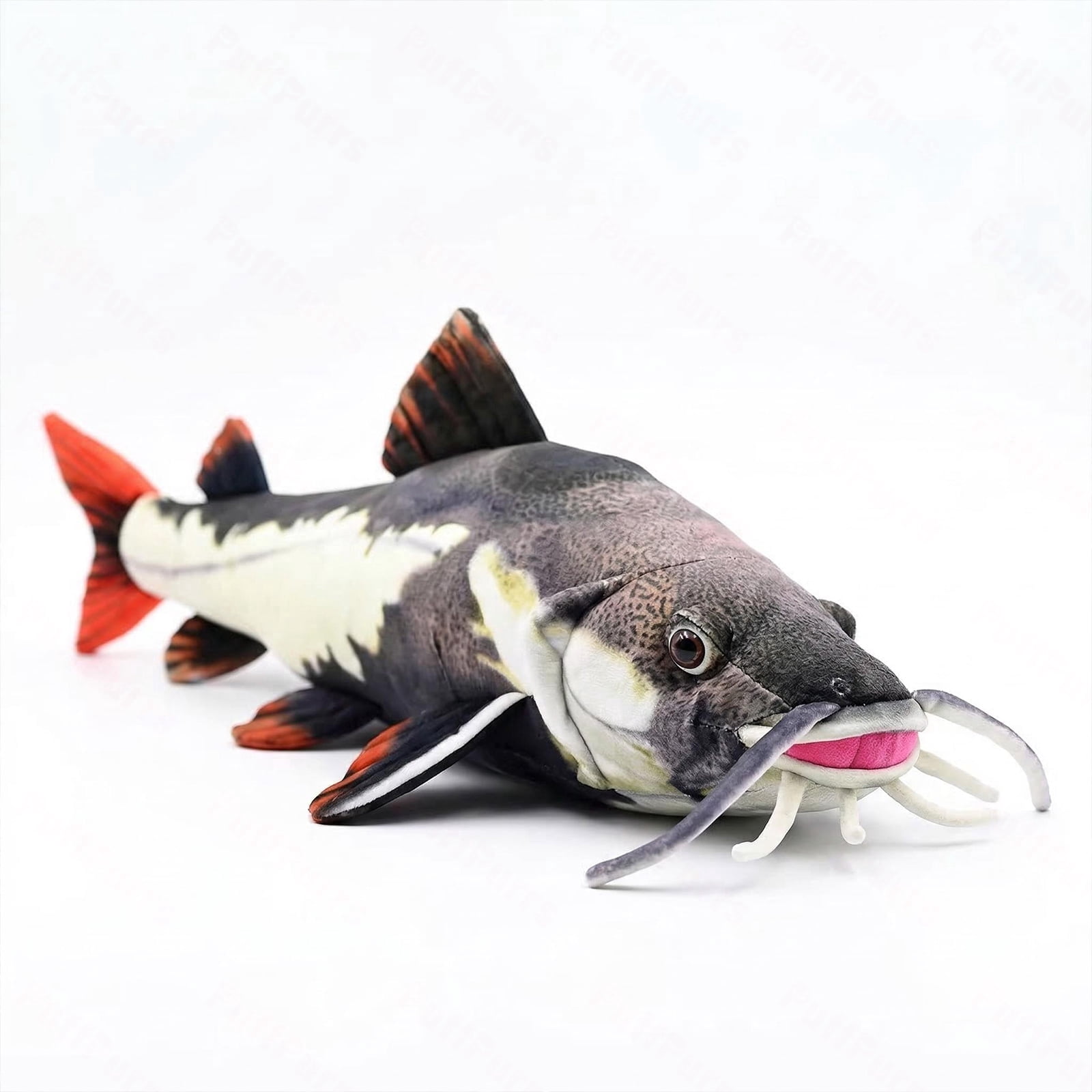 PuffPurrs Realistic Redtail Catfish Plush 21-Inch High-Definition