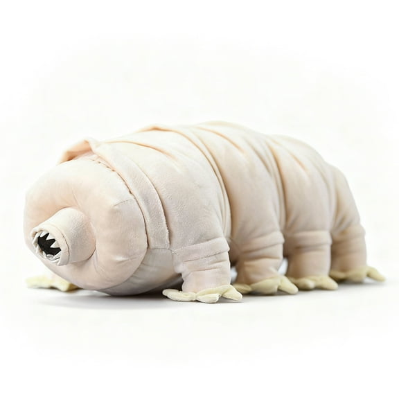 PuffPurrs Tardigrade Plush Lifelike 13in Water Bear Toy, Realistic Micro Animal Plush Gift for Science & Nature Lovers