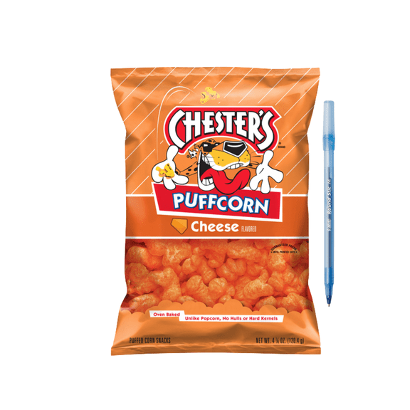 Puffcorn Snacks, Cheese Flavored 4.25 oz