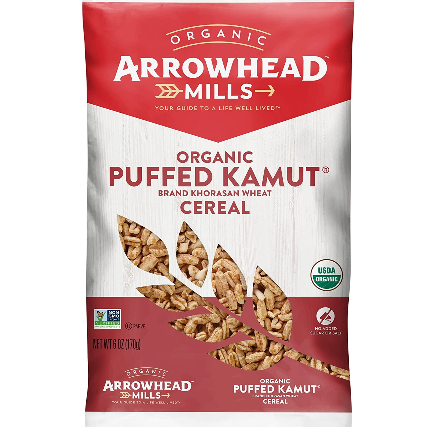 Puffed Cereal, 6 oz Puffed Kamut, 6oz Case of 12)