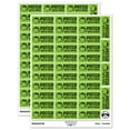 thumbnail image 1 of Puffed with Pride Pufferfish Teacher Student School Sticker Set - Light Green - Gloss Finish - 1.5" Small, 1 of 7