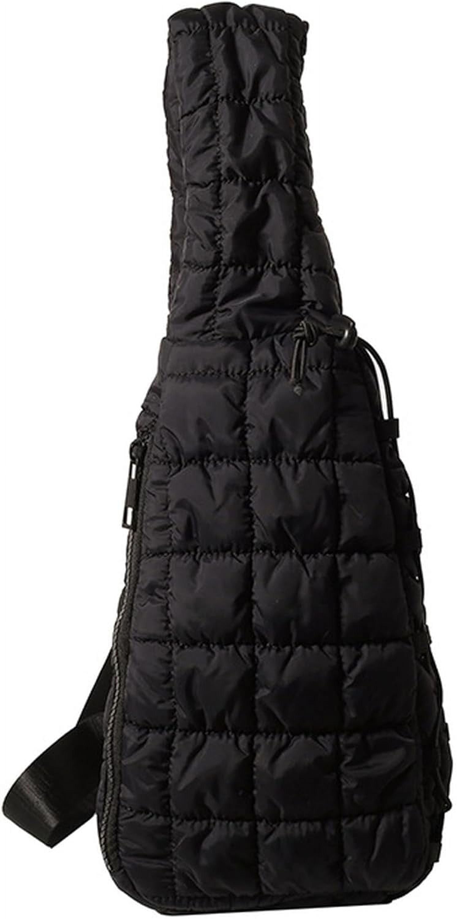 Puffer Belt Bag for Women Waist Packs Crossbody Purse Padded Cross Body Hobo Shoulder Travel Purse Cute Quilted Fanny Pack