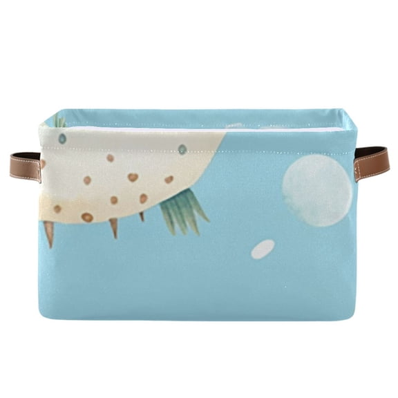 Puffer Fish Bubbles Storage Bins Baskets With Handles Storage Box Clothes Organizer Organization Toys