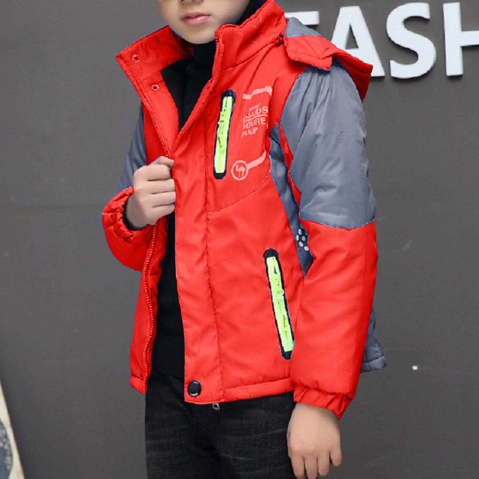 Puffer Jacket Boys Baby Boys Girls Winter Coats Toddler Light Puffer Down Jacket Kids Bear Hoods Padded Outwear Kid Puffer Jacket