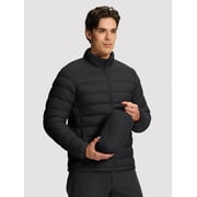Pioneer Camp Mens Packable Puffer Jacket, Water Resistant Lightweight Stand Collar