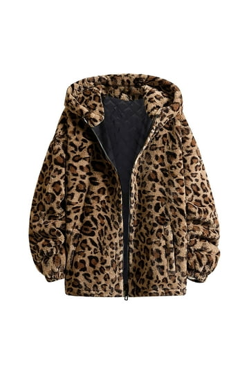 Leopard Puffer Jacket