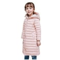 thumbnail image 1 of Puffer Jacket for Kids Hooded Zip Up Warm-Lined Padded Boys Coats and Girls Overcoats with Pockets(8 Years 150,Pink), 1 of 5