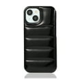 thumbnail image 1 of Puffer Phone Case Compatible for iPhone 15 Pro Max, Soft Touch Puffer Trendy Down Jacket Material, Slim Glossy Anti-Scratches Shockproof Non-Slip for iPhone 15 Pro Max Protective Case, Black, 1 of 9