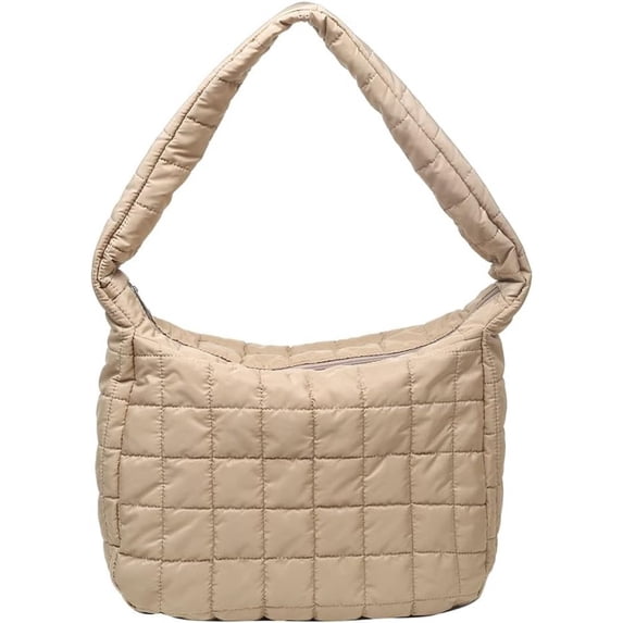 Puffer Tote Bag for Women Puffer Bags Large Quilted Tote Bag Puffer Crossbody Bag Soft Puffy Bag Shoulder Handbag