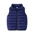 thumbnail image 1 of Puffer Vest Girls Sleeveless Jacket Lightweight Outerwear Vests Kids Boys' Outerwear Vests Girls Fashion 8-9 Years, 1 of 4