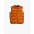 thumbnail image 1 of Puffer Vest High Neck Zipper Closure Pocket Detail, 1 of 4