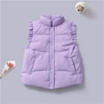 thumbnail image 1 of Boys Puffer Vest Lightweight Sleeveless Outerwear Jackets & Vests Kids Boys' Outerwear Vests Kids Vest Girls 4-5 Years, 1 of 2