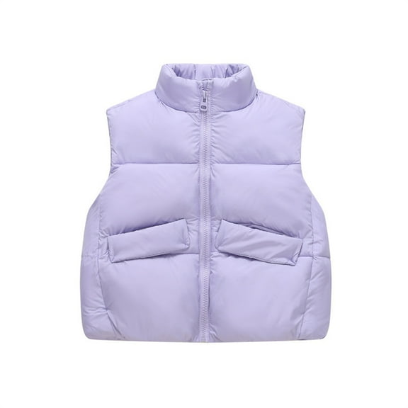 Puffer Vest Sleeveless Lightweight Outerwear Jackets & Vests Teen Kids Winter Clothes Boys Vest 11-12Years