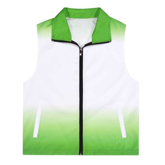 Puffer vest Mans Jacket Vest And Vest For Men And Women With Solid Color Gradient Loose Refreshing And Breathable