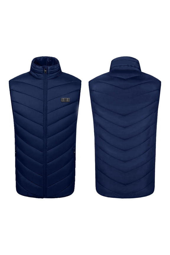 Puffer vest Mens Fall And Winter Control 4 Heating Suit Thermostatic Heating Vest Heating Jacket Undershirt